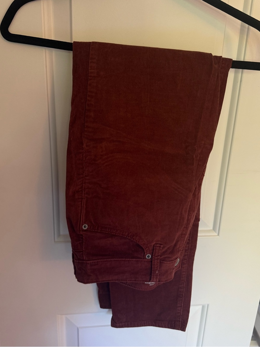Women’s Rust Corduroy Pants - Classic Straight Fit - Worn Once!